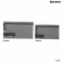 Kiesze Maxpedition Two-Fold Pouch 5" x 8" Black 2128B
