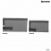 Kiesze Maxpedition Two-Fold Pouch 6" x 10" Black 2129B