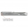 N Artisan Cutlery Arroyo Natural G10 1845P-NTG