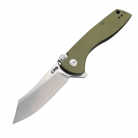 N CJRB Cutlery Kicker Green G10 J1915-GN