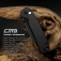 N CJRB Cutlery Pyrite Black Steel J1925-BST