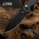 N CJRB Cutlery Pyrite Black Steel J1925-BST