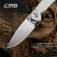 N CJRB Cutlery Pyrite Steel J1925-ST