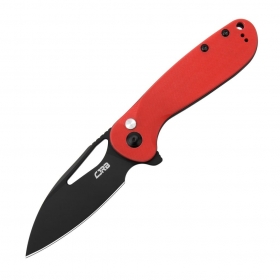 N CJRB Cutlery Lago Red G10 Black Blade J1926-BRE