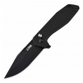 N CJRB Cutlery Riff Black G10 Black Blade J1928-BBK