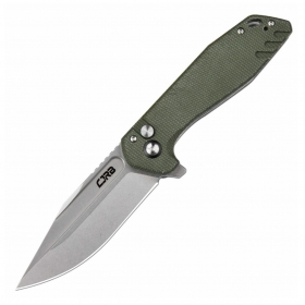 N CJRB Cutlery Riff Green Micarta J1928-MGN