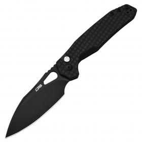 N CJRB Cutlery Frack Black Frag Pattern J1931-BFST