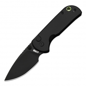 N CJRB Cutlery Mica Black Aluminium Black Blade J1934-BBK