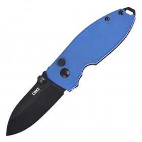 N CRKT Squid Button Lock Blue 2474BD