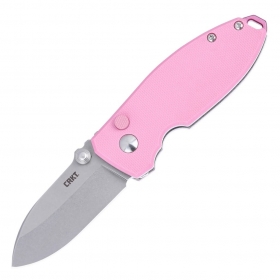 N CRKT Squid Button Lock Rose Quartz 2474P