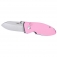 N CRKT Squid Button Lock Rose Quartz 2474P