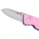 N CRKT Squid Button Lock Rose Quartz 2474P
