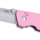 N CRKT Squid Button Lock Rose Quartz 2474P
