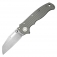 N Demko Knives AD20.5 Titanium Milled 205-20CV-TI-TEX-SF