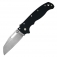N Demko Knives AD20.5 G10 Black Peel Ply 205-D2-BLKPPG10-SF