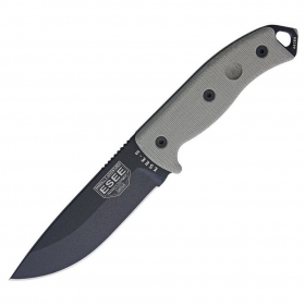 N ESEE 5 Plain Edge Black Blade