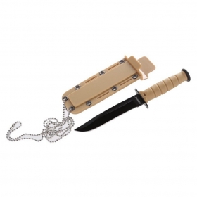 N Humvee Mini USMC Survival Neck Knife HMV-DB-USMC