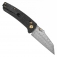 N Kansept Knives Main Street Damascus Shred Carbon K1015V1