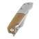 N Kansept Knives Fenrir Amber PEI + Titanium K1034P1