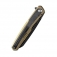 N Kansept Knives Arcus Golden Titanium + Black Micarta K1046A4