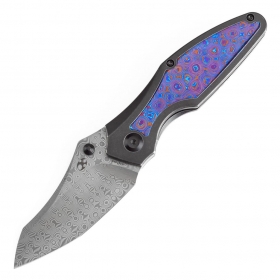 N Kansept Knives Baba Yaga Damascus Timascus K1074A8