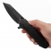 N Kansept Knives Superhawk Black Titanium K1084A1