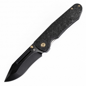 N Kansept Knives Superhawk Titanium Shred Carbon K1084B2
