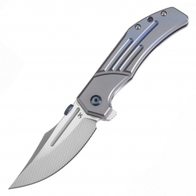 N Kansept Knives Orion Blue Titanium K1089A1