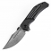 N Kansept Knives Orion Damascus Blackwash Titanium K1089A3