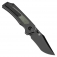N Kansept Knives Fermi Green Micarta K1122A1
