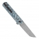 N Kansept Knives Foosa Damascus Blue White K2020T2