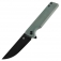 N Kansept Knives Anomaly Green Titanium K2038A4