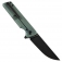 N Kansept Knives Anomaly Green Titanium K2038A4
