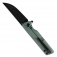 N Kansept Knives Anomaly Green Titanium K2038A4