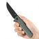 N Kansept Knives Anomaly Green Titanium K2038A4
