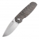 N Kansept Knives Turaco Tiger Stripe Titanium K2049A4