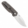 N Kansept Knives Turaco Tiger Stripe Titanium K2049A4