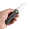 N Kansept Knives Turaco Tiger Stripe Titanium K2049A4