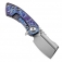 N Kansept Knives Mini Korvid Lightning Strike Titanium K3030A8