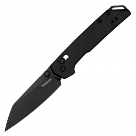 N Kershaw Mini Iridium Reverse Tanto Black 2051RBLK