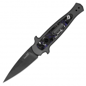 N Kershaw Launch 12 Vegas Forge Damascus 7125DAMS