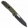 N Kansept Knives Tenable Shard Green G10 T1006V3