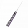 N Kansept Knives Tenable Shard Purple Aluminium T1006V5