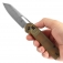 N Kansept Knives Tenable Shard Damascus Amber PEI T1006V7