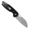 N Kansept Knives Model 6 Black G10 T1022A1
