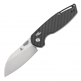 N Kansept Knives Model 6 Tenable Twill Carbon Fiber T1022V1