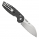 N Kansept Knives Model 6 Tenable Twill Carbon Fiber T1022V1
