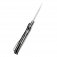 N Kansept Knives Model 6 Tenable Twill Carbon Fiber T1022V1