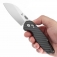 N Kansept Knives Model 6 Tenable Twill Carbon Fiber T1022V1