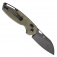N Kansept Knives Tenable Model 6 Green Micarta T1022V2